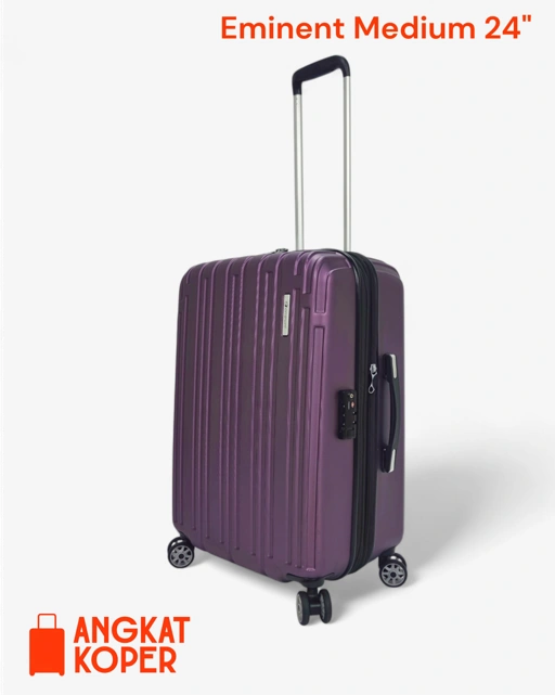 Image of Eminent E KG82 Lightweight Hardcase Luggage 24 Inch Purple 