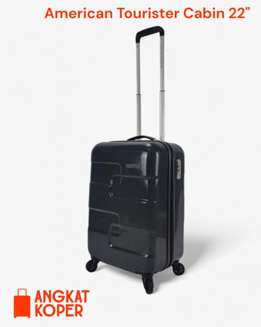 Image of American Tourister Puzzle Cube Spinner Hardcase Luggage 20 Inch ✔️