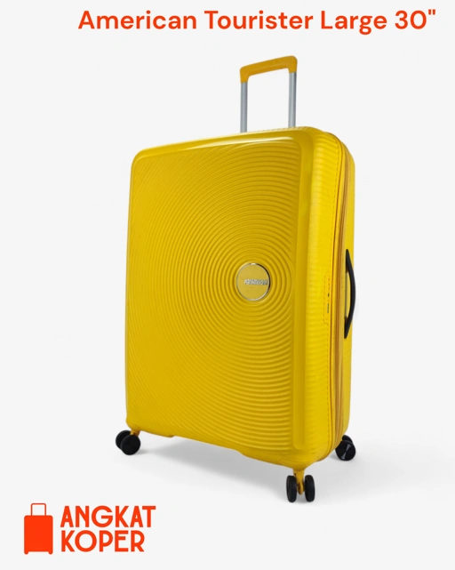 Image of American Tourister Curio Soundbox 30 Inch Yellow