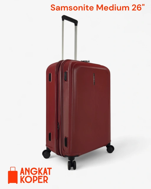 Samsonite T5 Spinner Hardcase Luggage 26 Inch Red 