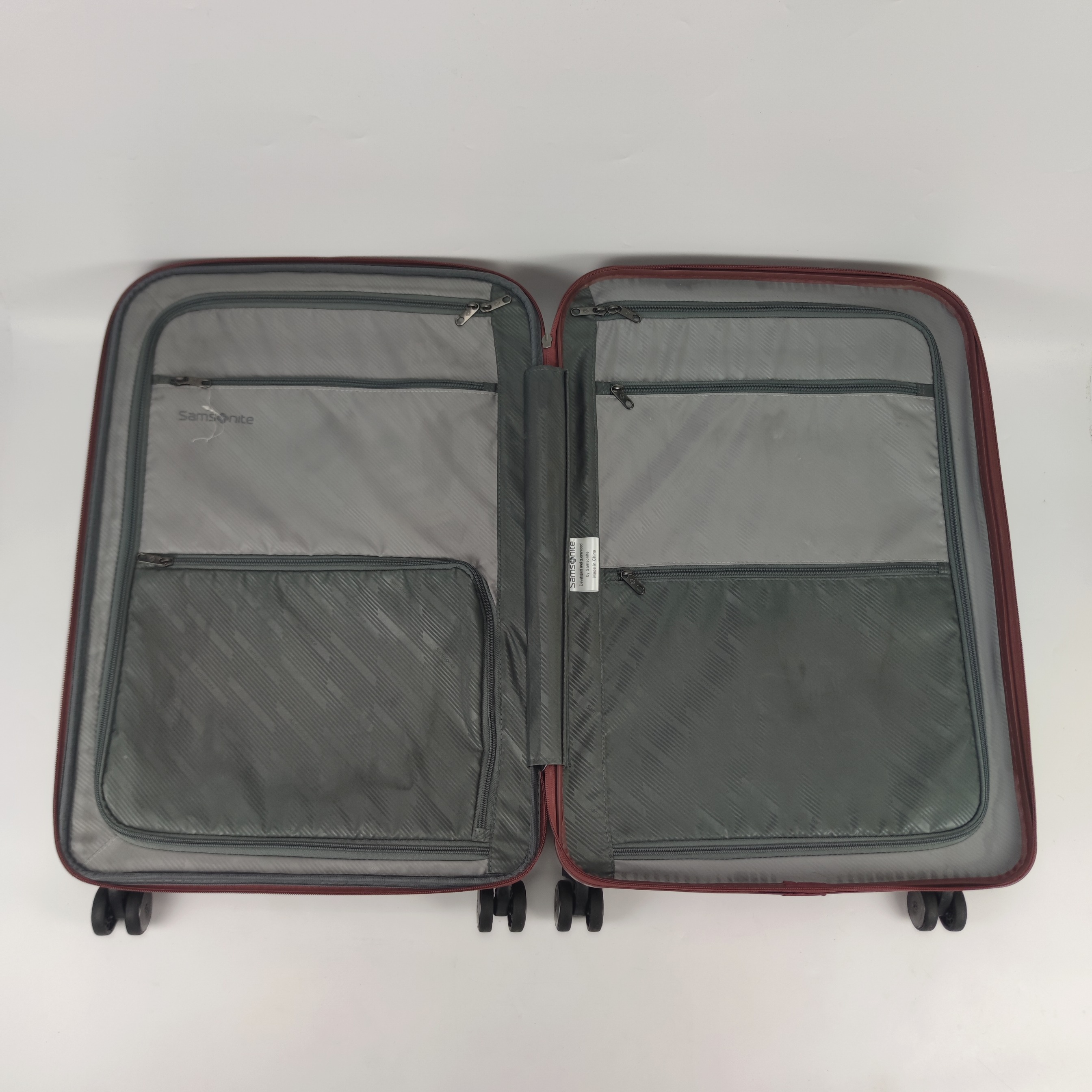 Samsonite T5 Spinner Hardcase Luggage 26 Inch Red