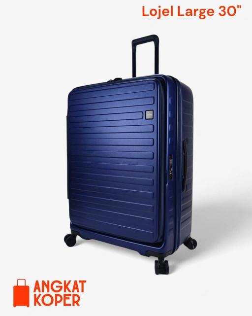 Image of Lojel Cubo Hardcase Luggage 30 Inch  Navy