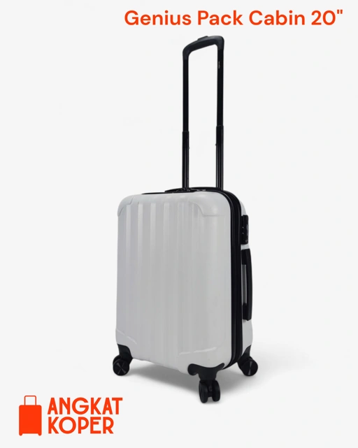 Image of Genius Pack Steel Spinner Hardcase Luggage 20 