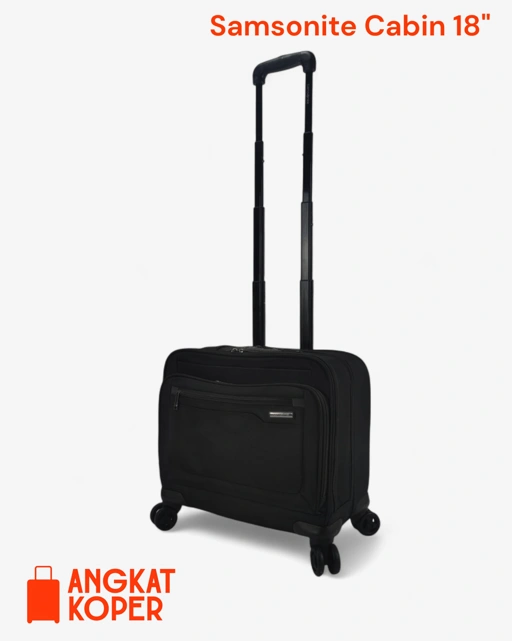 Image of Samsonite Pilot Classic Business Spinner Softcase Luggage 18 Inch 