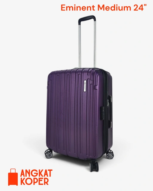 Image of Eminent E KG82 Lightweight Hardcase Luggage 24 Inch Purple 