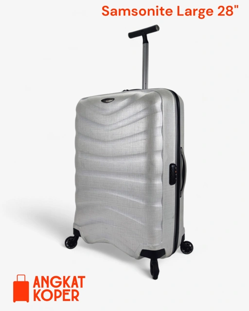 Image of Samsonite Firelite Spinner Hardcase Luggage 28 Inch white 