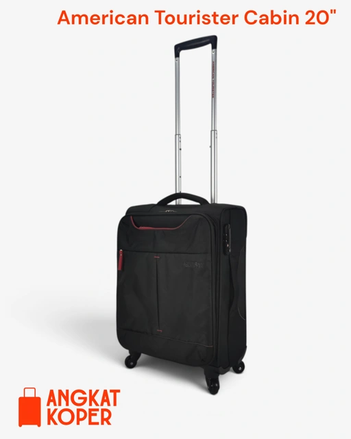 Image of American Tourister Sky Lightweight Spinner Softcase Luggage 20 Inch 