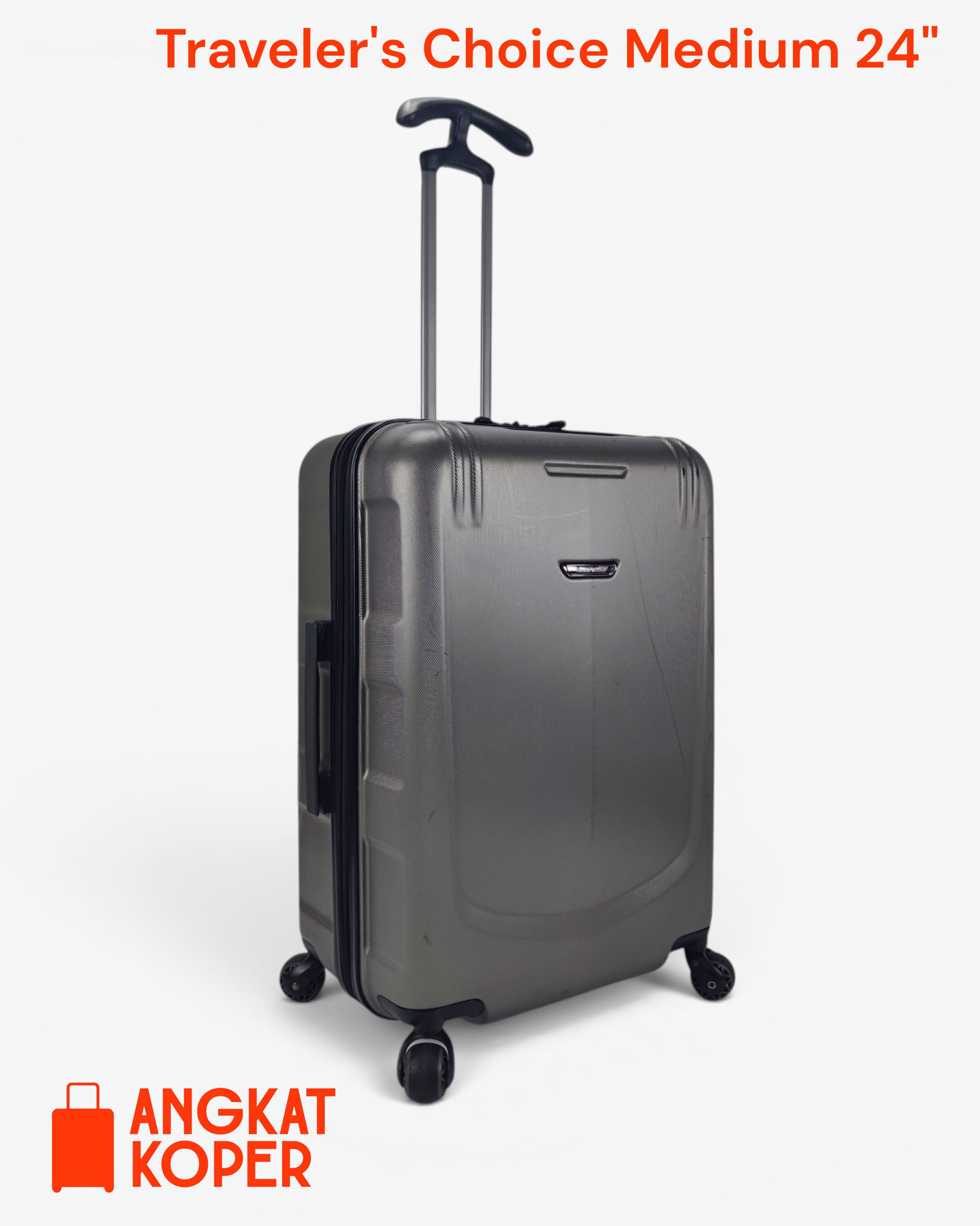 Traveler's Choice Palencia 2.0 Hardcase Luggage 24 Inch
