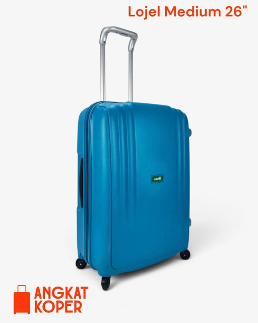 Image of Lojel Streamline Lineo Hardcase Luggage 26 Inch Blue