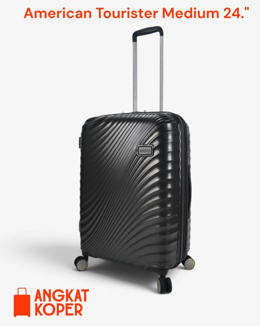 Image of American Tourister Jetglam Spinner Hardcase Luggage 24 Inch 