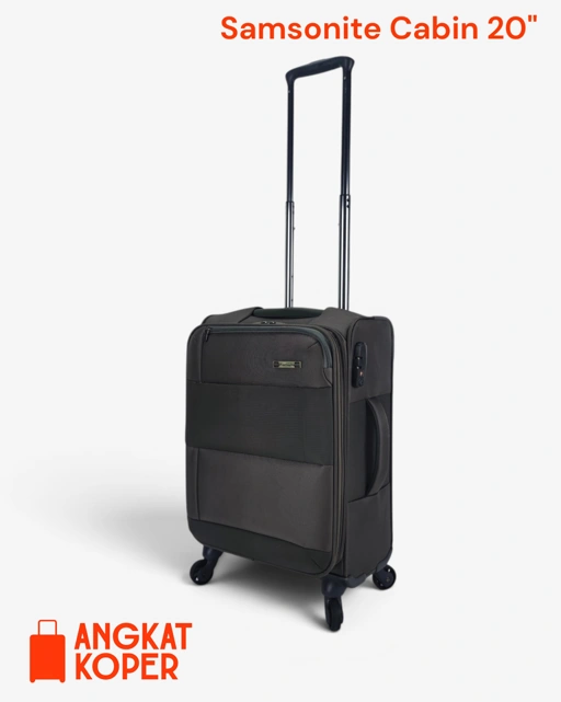 Image of Samsonite Leroy Lightweight Spinner Softcase Luggage 20 Inch