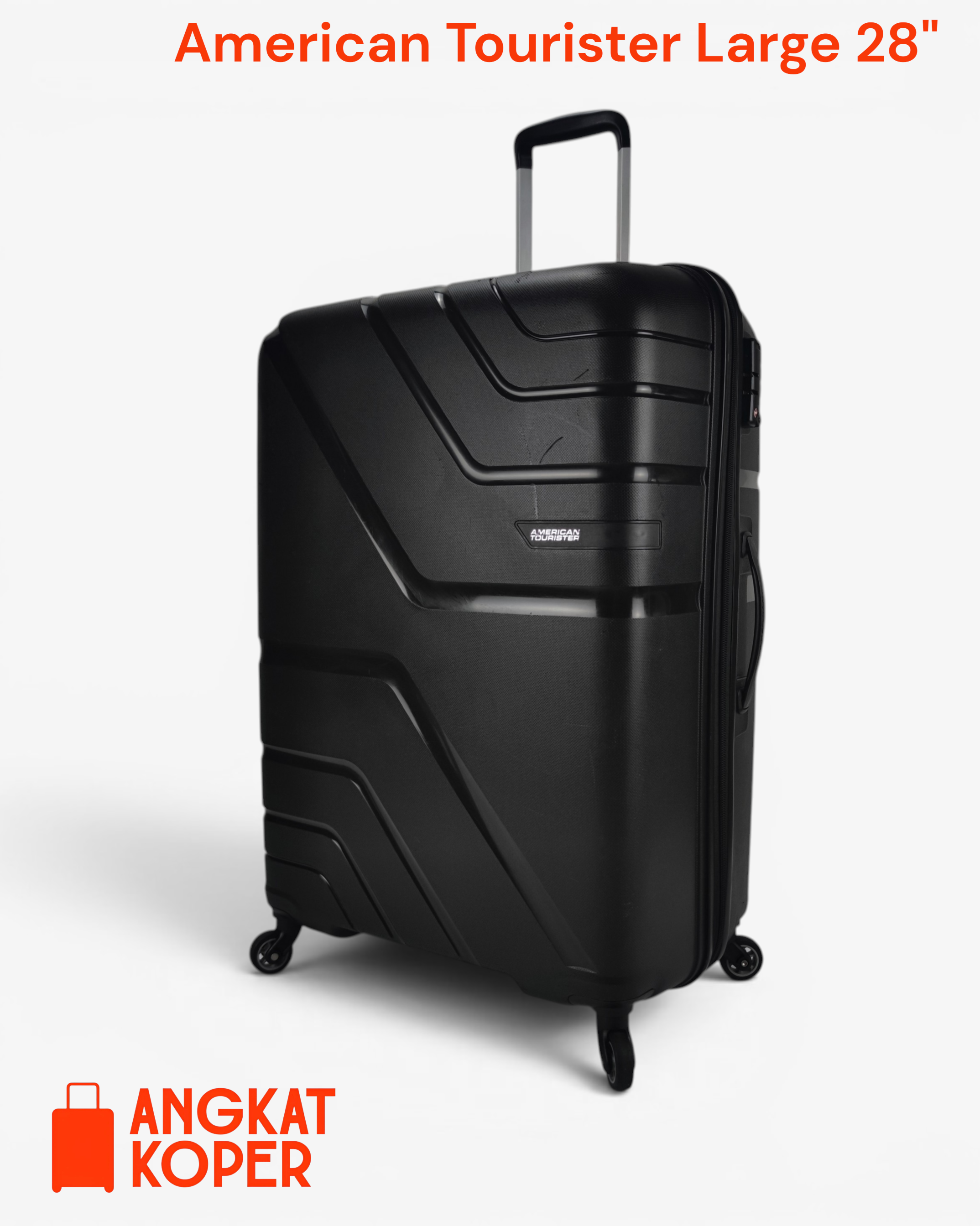 American Tourister Upland Spinner Lightweight Hardcase Luggage 28 Inch