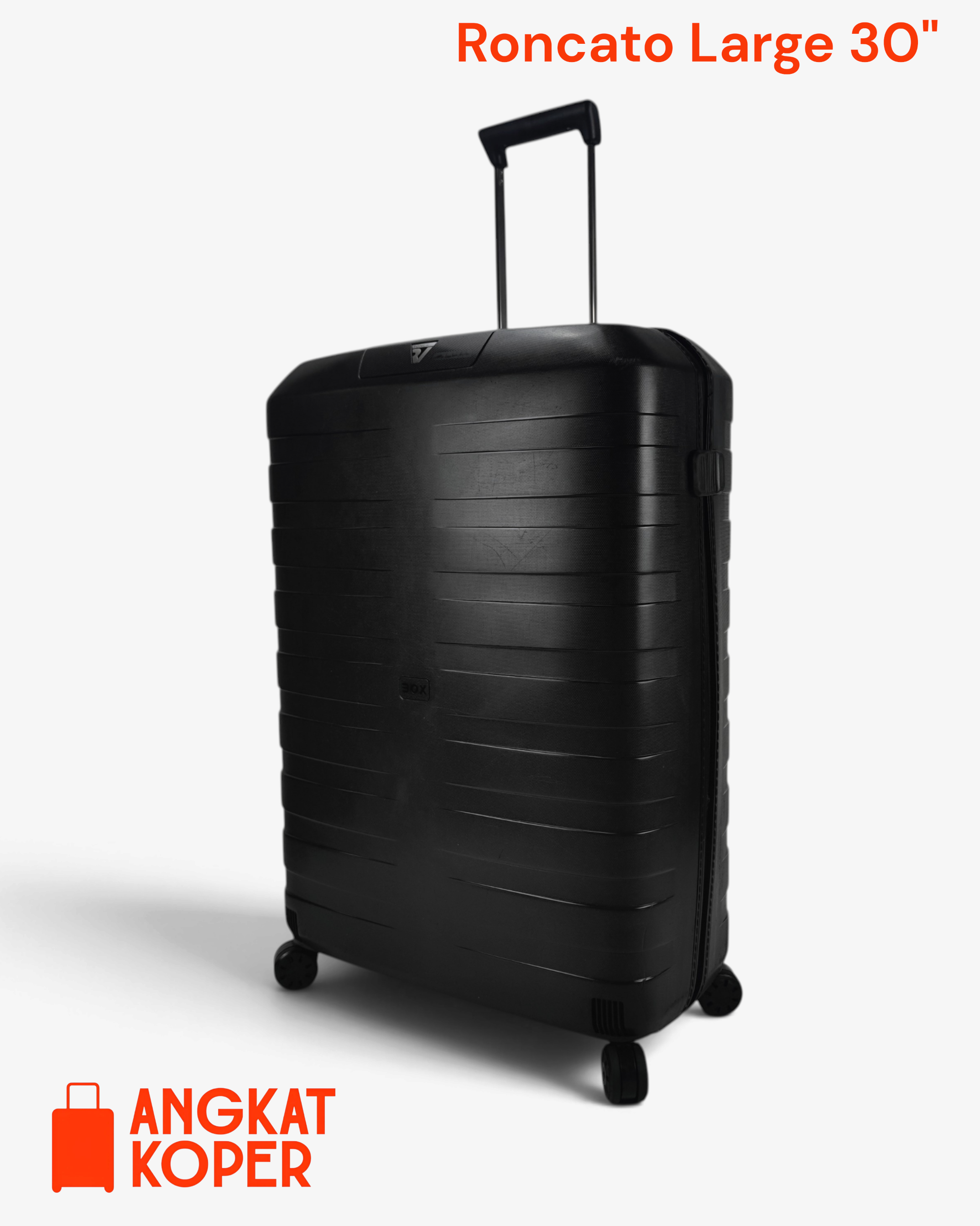Roncato Box Hardcase Luggage 30 Inch Black ✔️