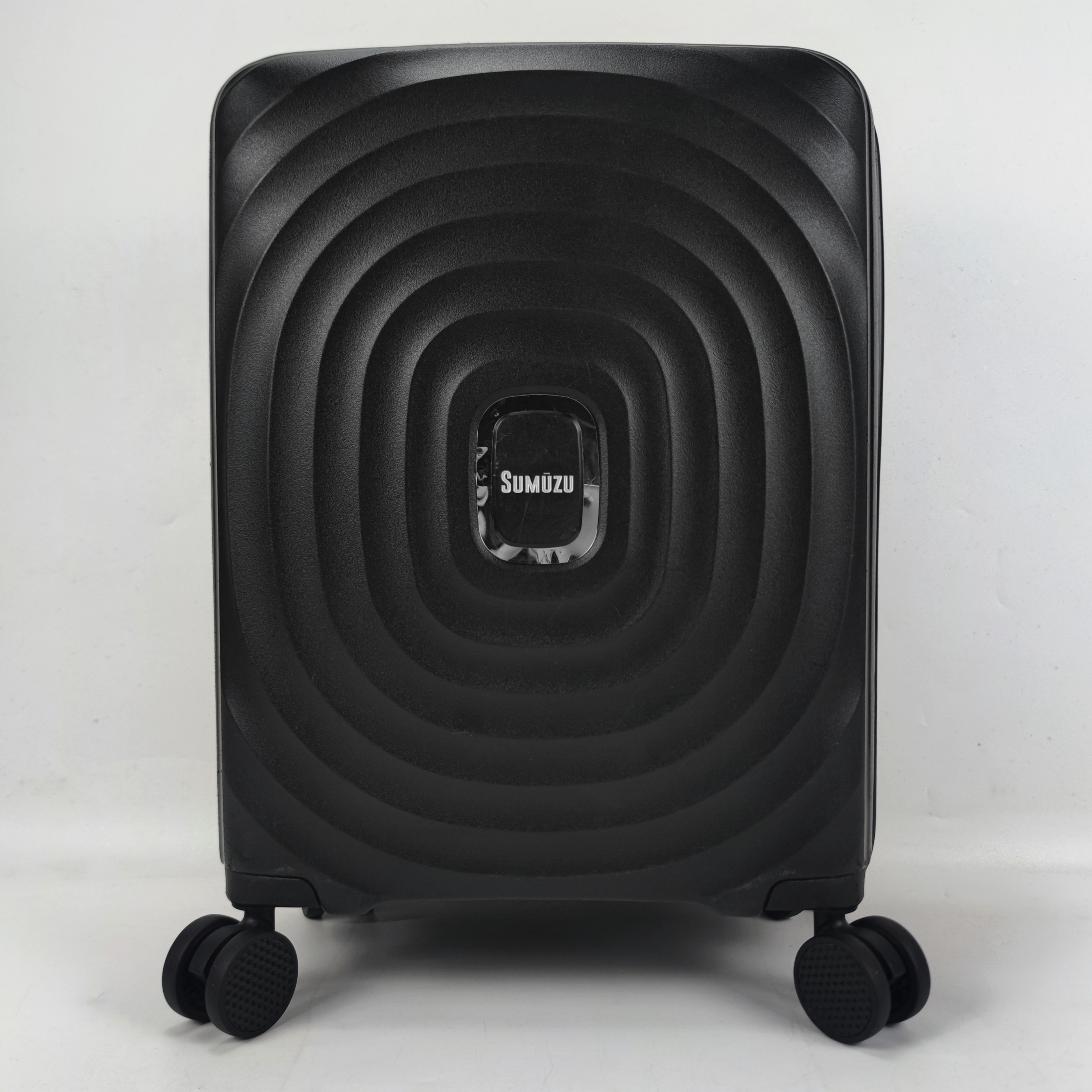Sumuzu SMZ761 Spinner Hardcase Luggage 20 Inch Black ✔️