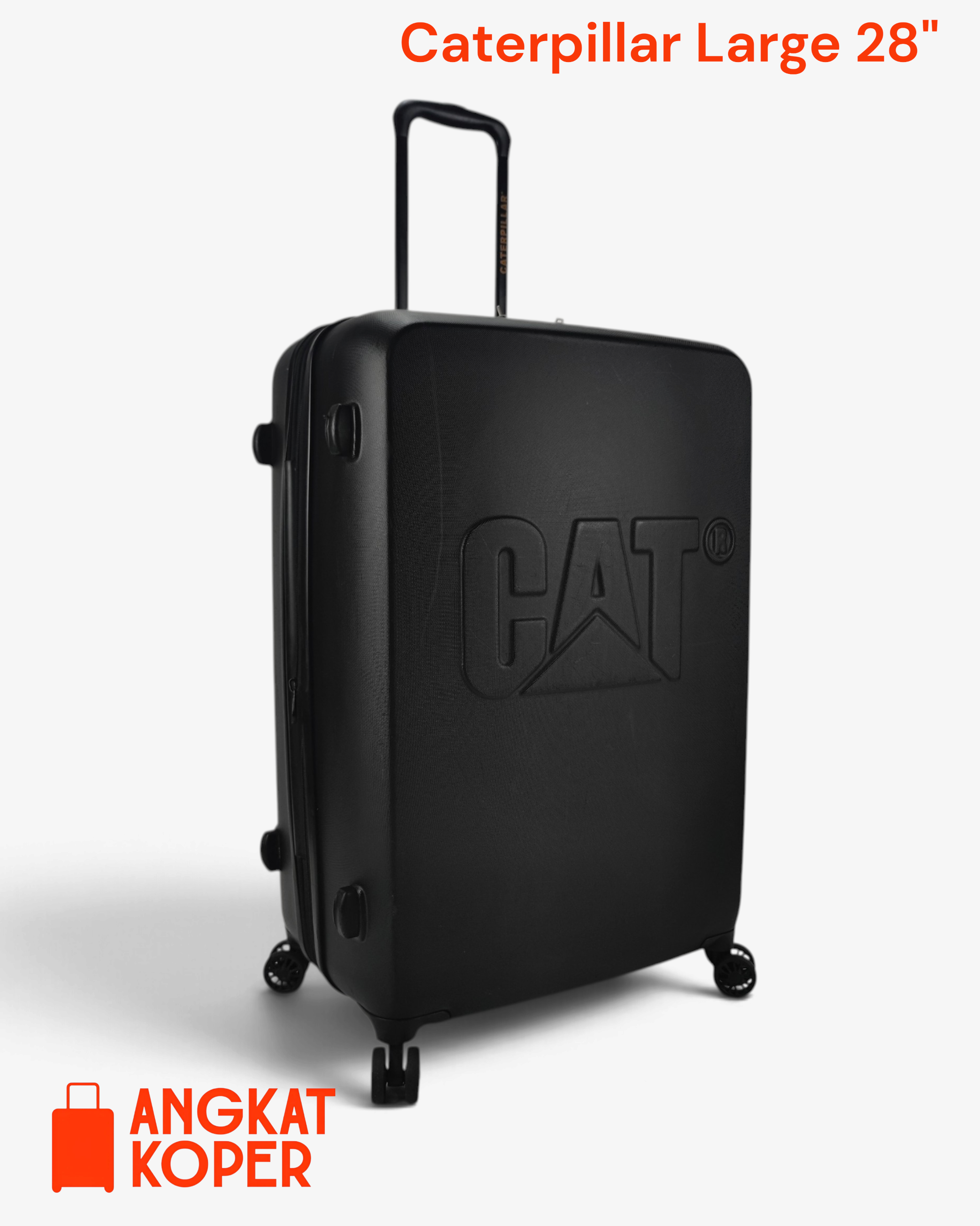 Caterpillar CATD Hardcase Luggage 28 Inch Black ✔️