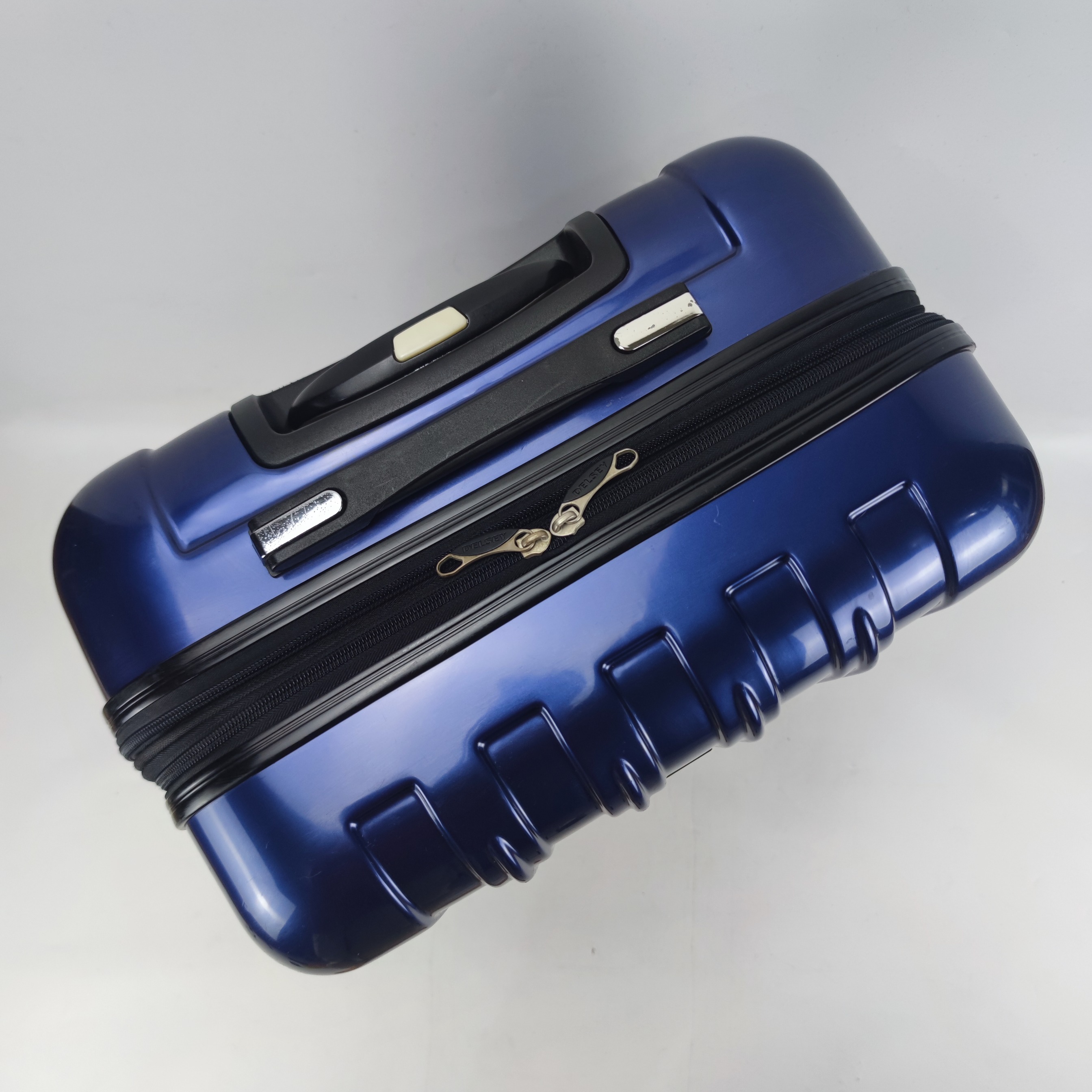 Delsey Helium Aero Hardcase Luggage 26 Inch Blue ✔️