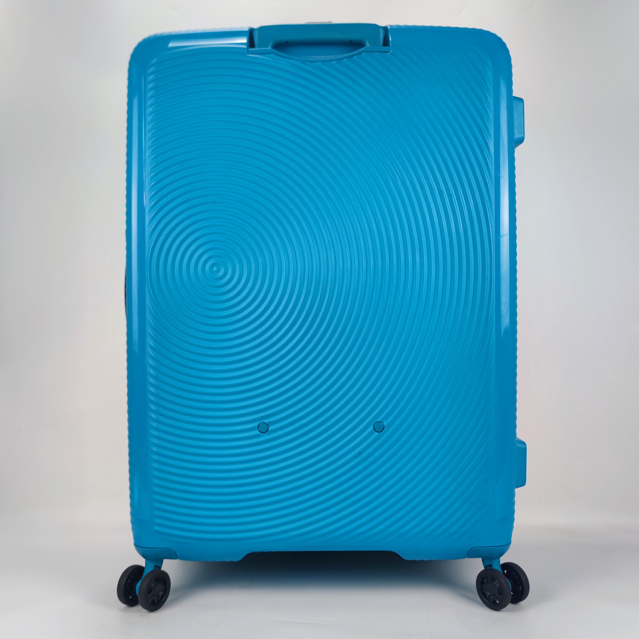 American Tourister Curio Soundbox Hardcase Luggage 30 Inch Light Blue ✔️