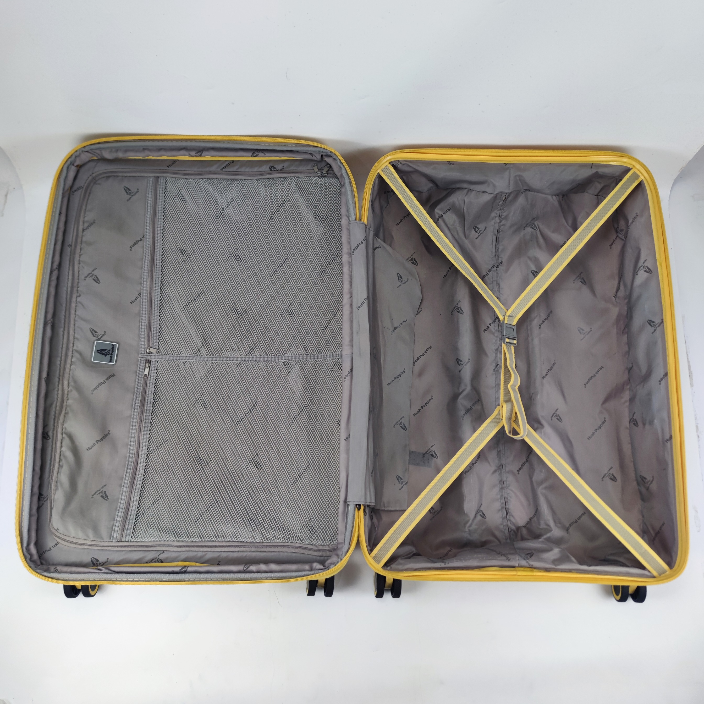Hush Puppies 40203 Hardcase Luggage Yellow✔️