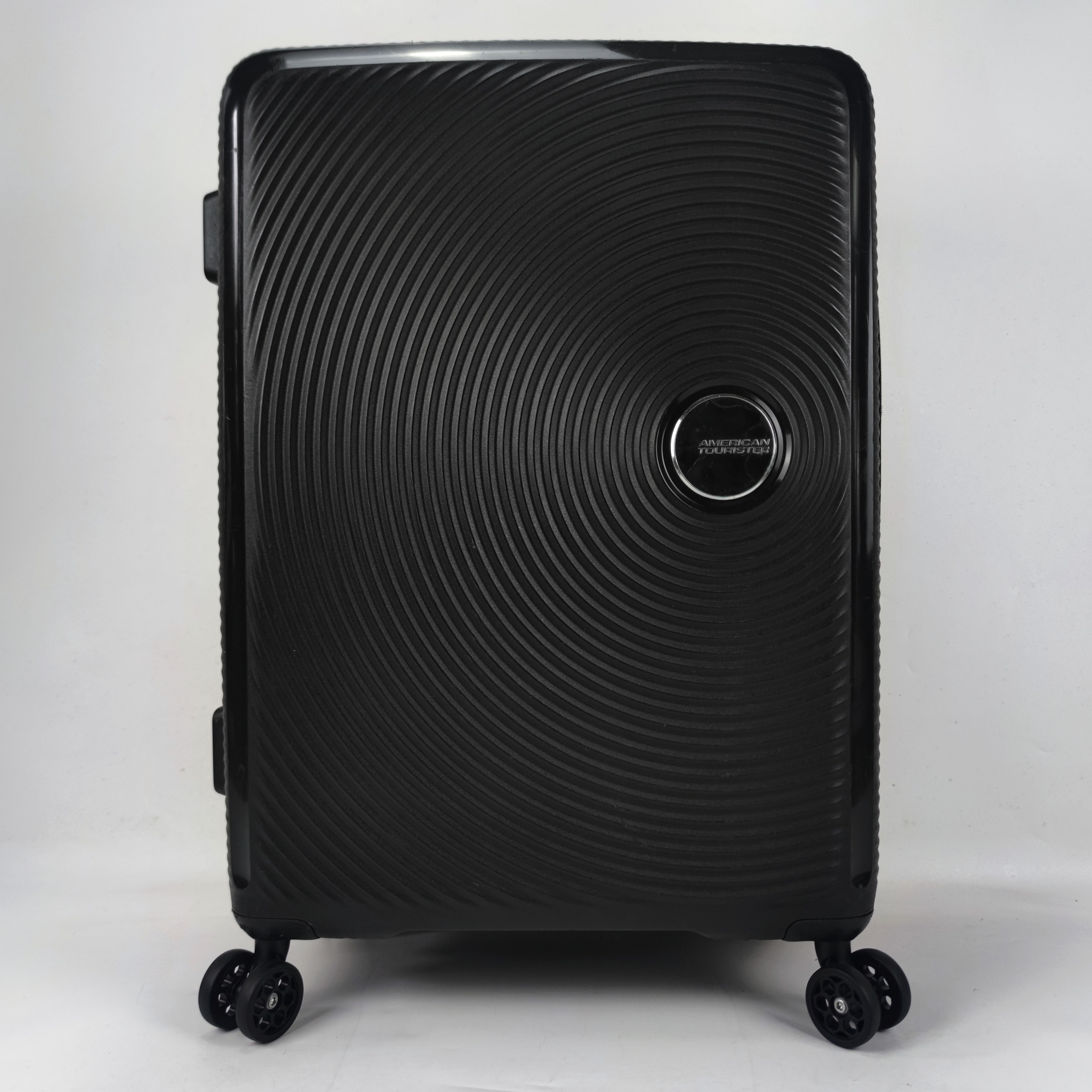 American Tourister Curio Soundbox Hardcase 26 Inch Black YY ✔️