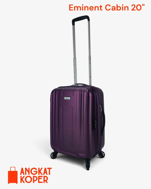Eminent Lightweight Hardcase Luggage 20 Inch Purple ✔️