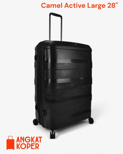Camel Active Comet Hardcase Luggage 28 Inch Black ✔️