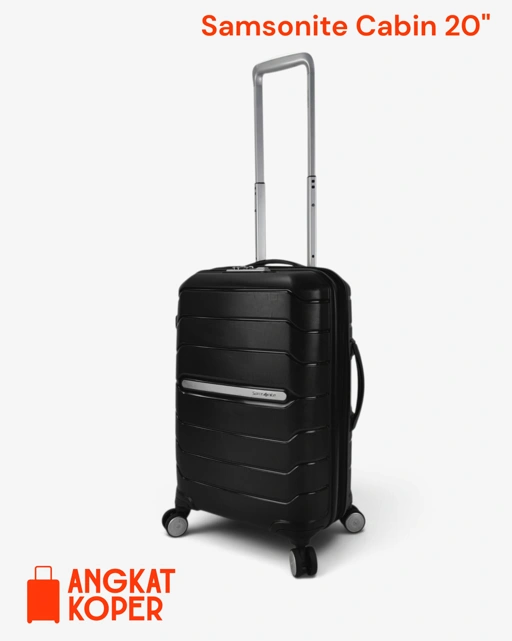 Samsonite Octolite Spinner Hardcase Luggage 20 Inch Black ✔️