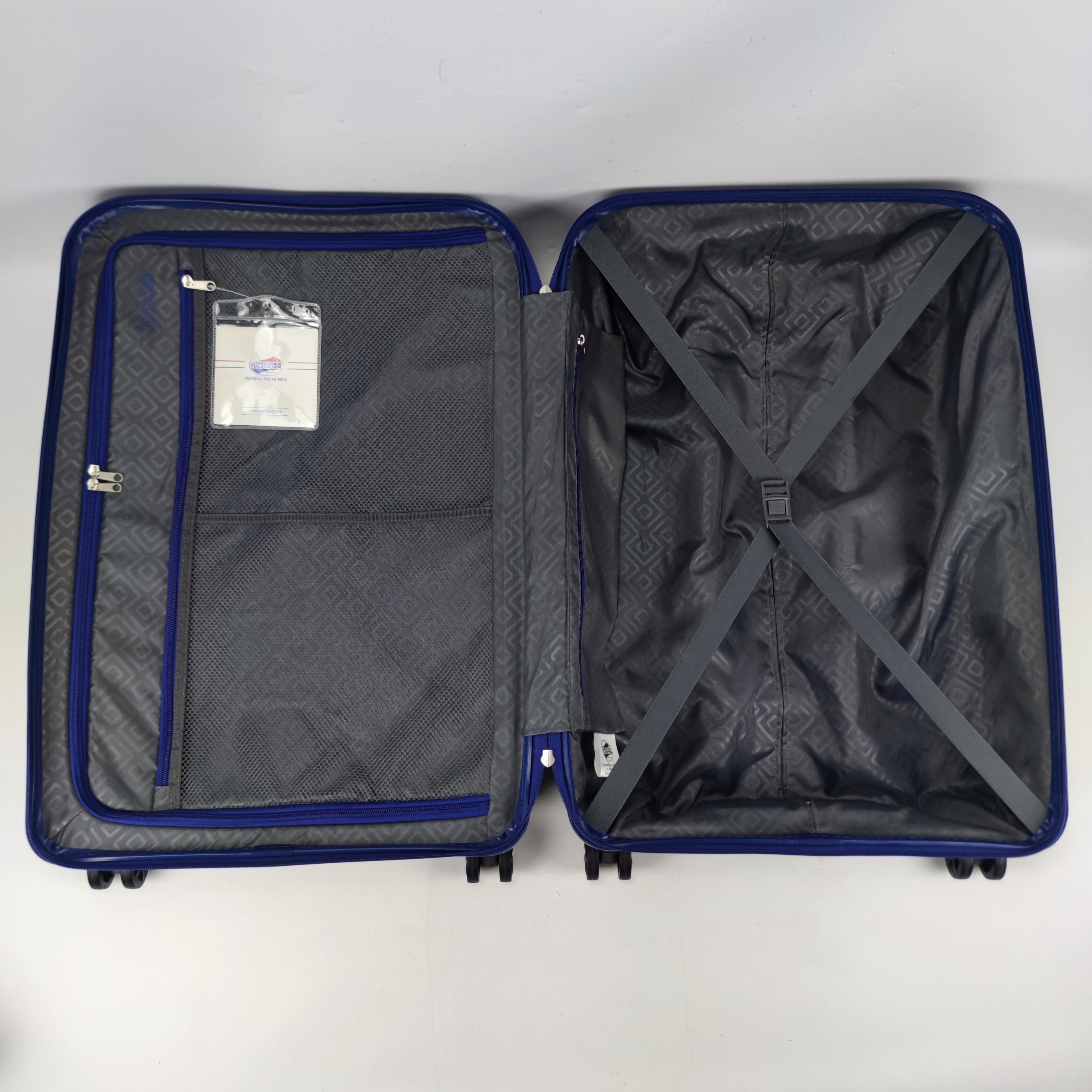 American Tourister Rumpler Hardcase 26 Inch Navy ✔️