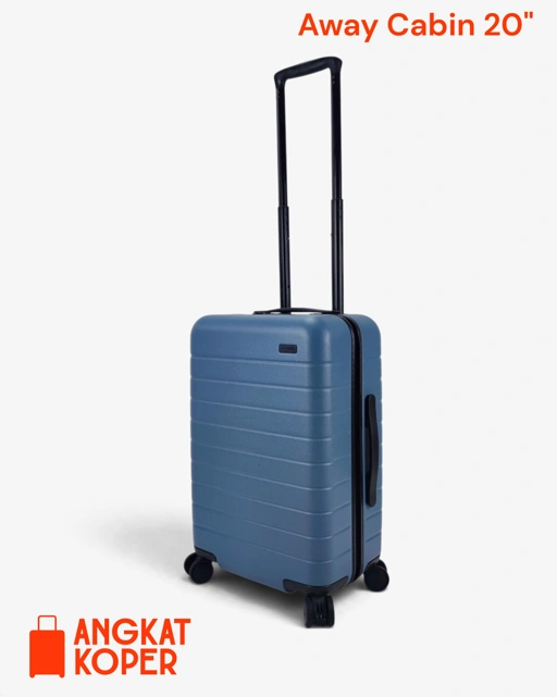 Away Carry-On Hardcase 20 Inch Blue Stone ✔️