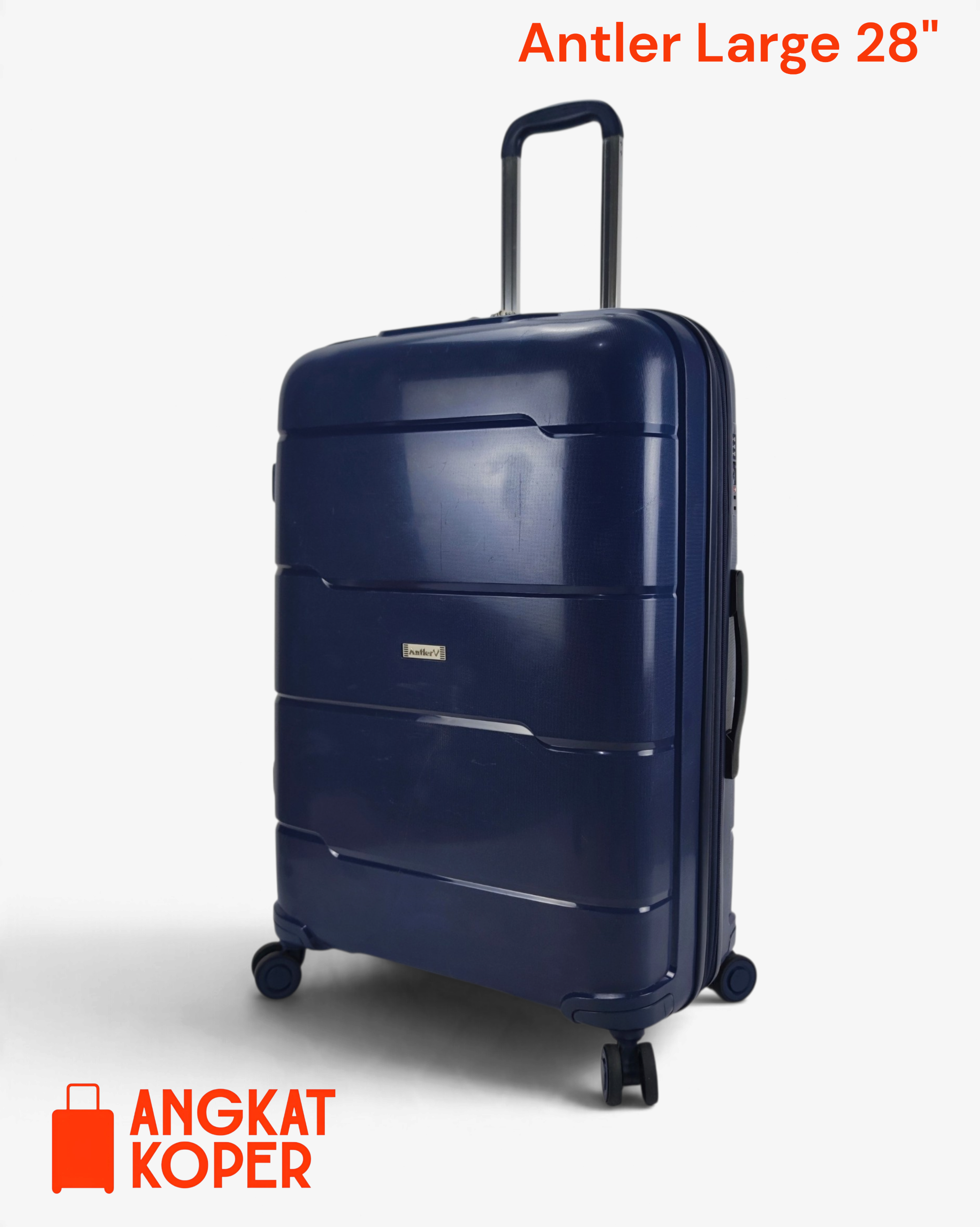 Antler Cambridge Hardcase Luggage 28 Inch Biru ✔️