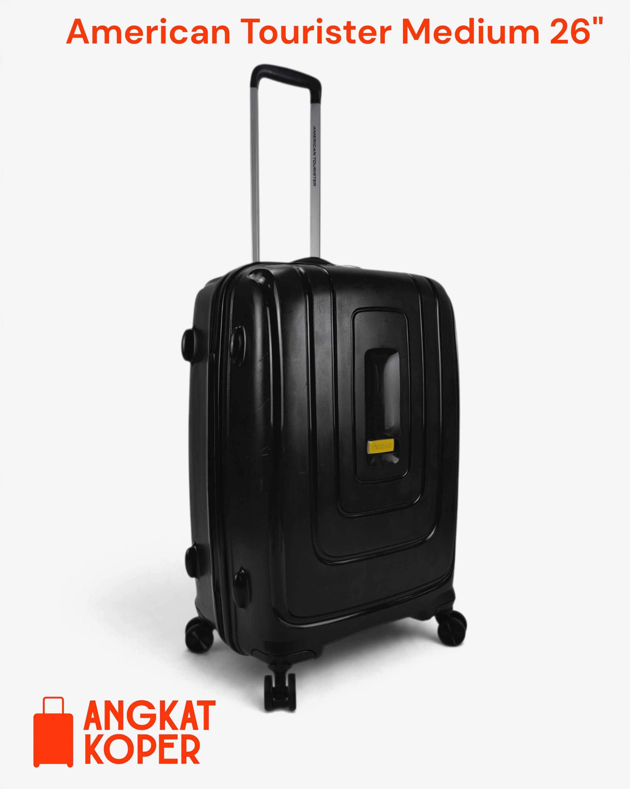 American Tourister Lightrax Lightweight 26 Inch Black