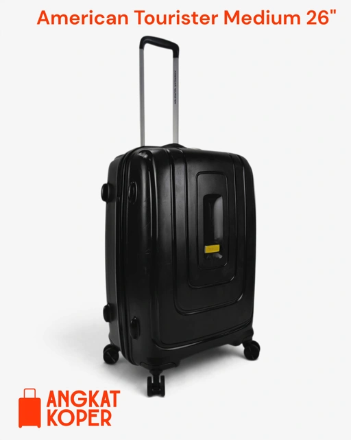 American Tourister Lightrax Lightweight 26 Inch Black