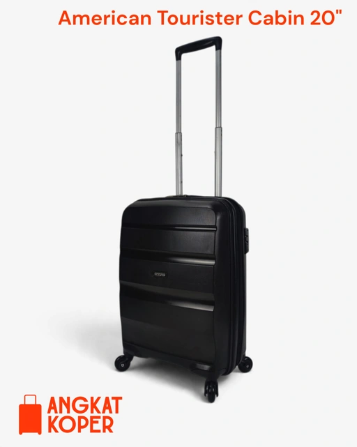American Tourister Bon Air Spinner Hardcase 20 Inch Black ✔️