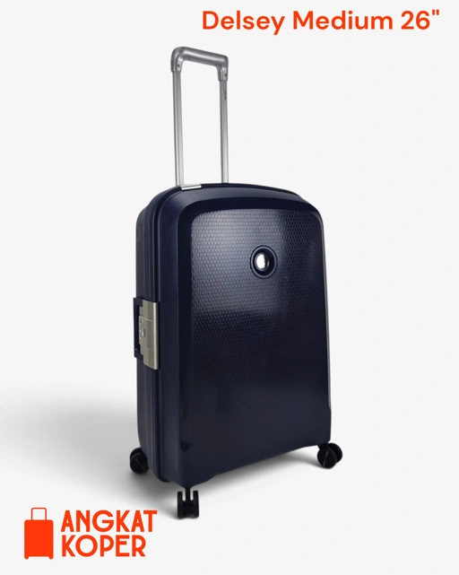 Delsey Belfort Hardcase 26 Inch Navy ✔️