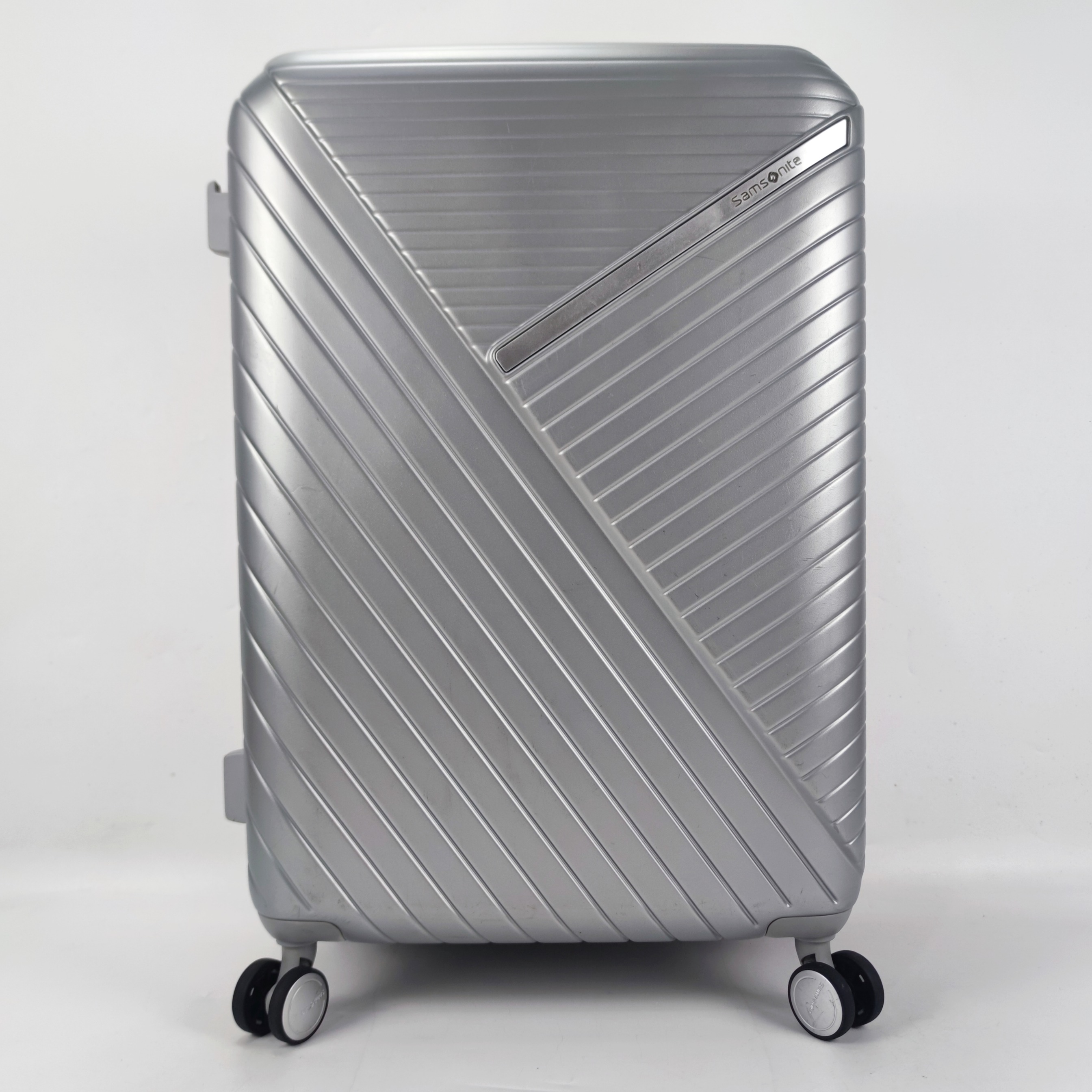 Samsonite Robez Spinner Hardcase 26 Inch Silver ✔️