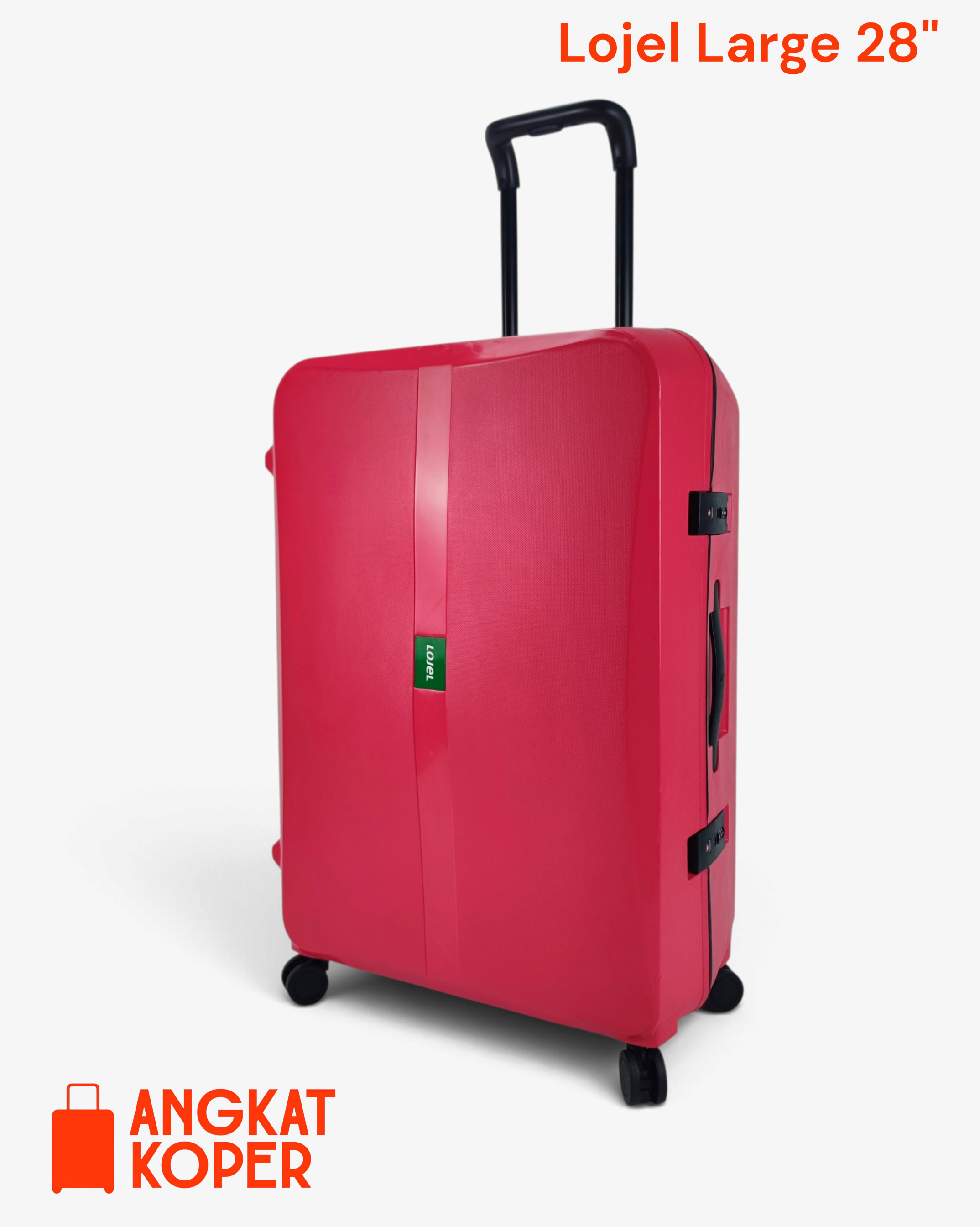 Lojel Octa Hardcase Luggage 28 Inch Pink ✔️