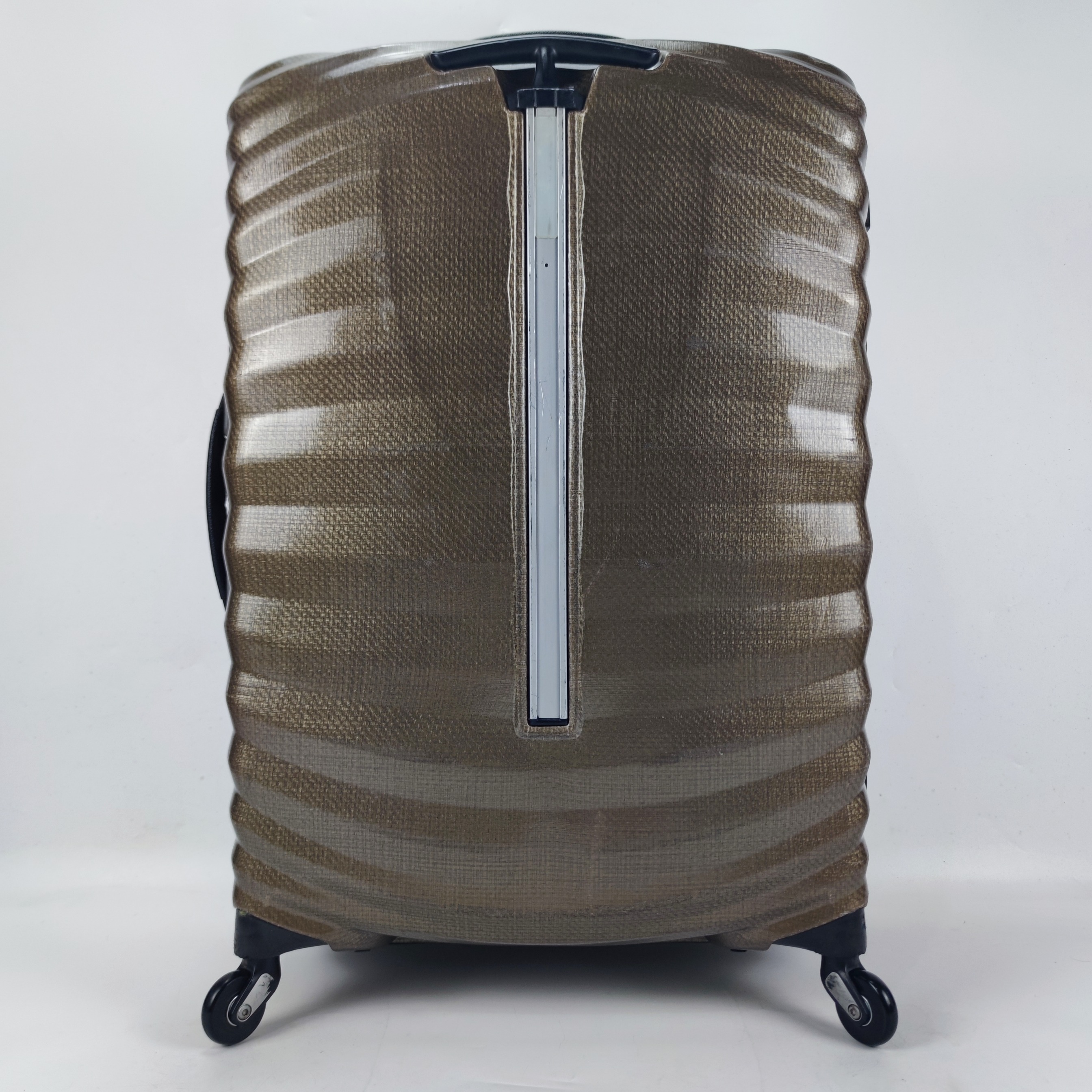 Samsonite Lite Shock Ultralight Spinner Hardcase 28 Inch Gold ✔️