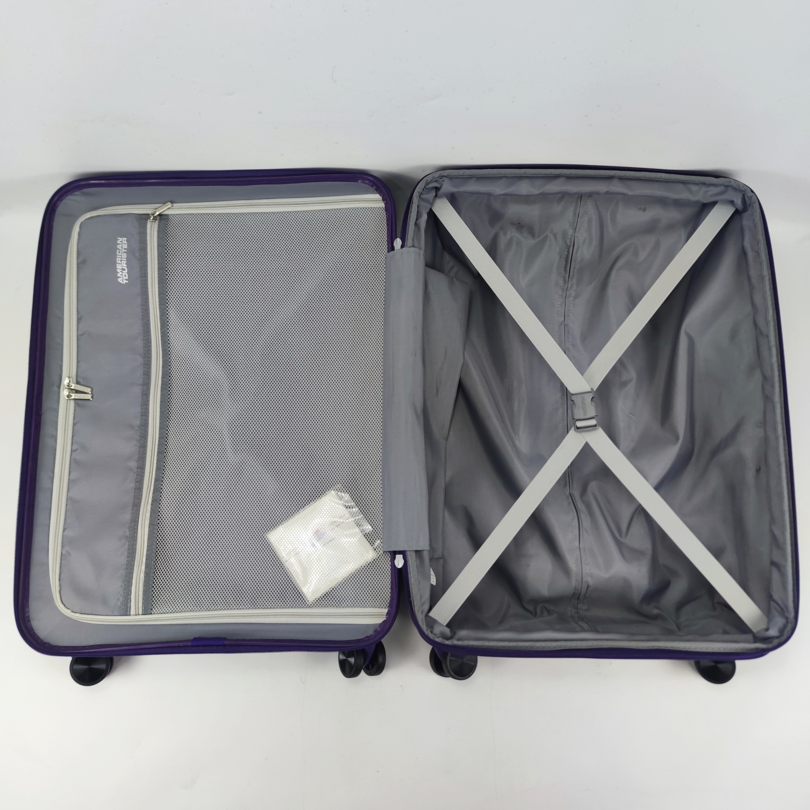American Tourister Curio Soundbox Hardcase 26 Inch Purple ✔️