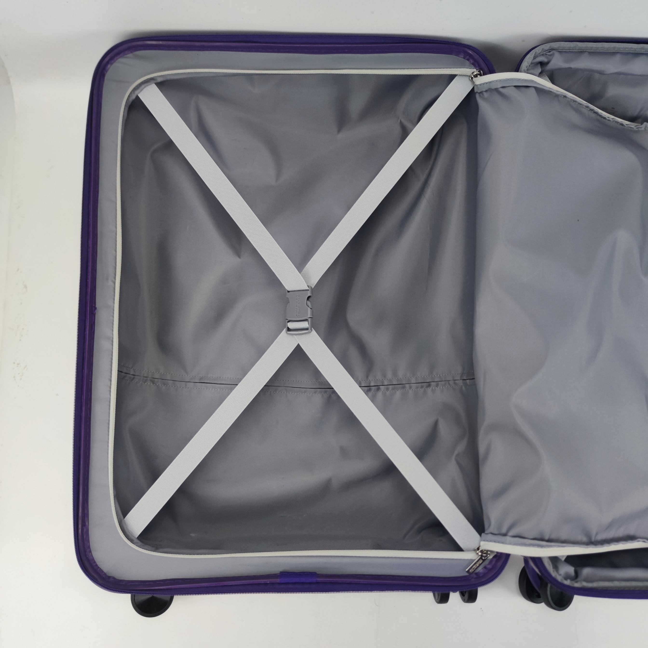 American Tourister Curio Soundbox Hardcase 26 Inch Purple ✔️