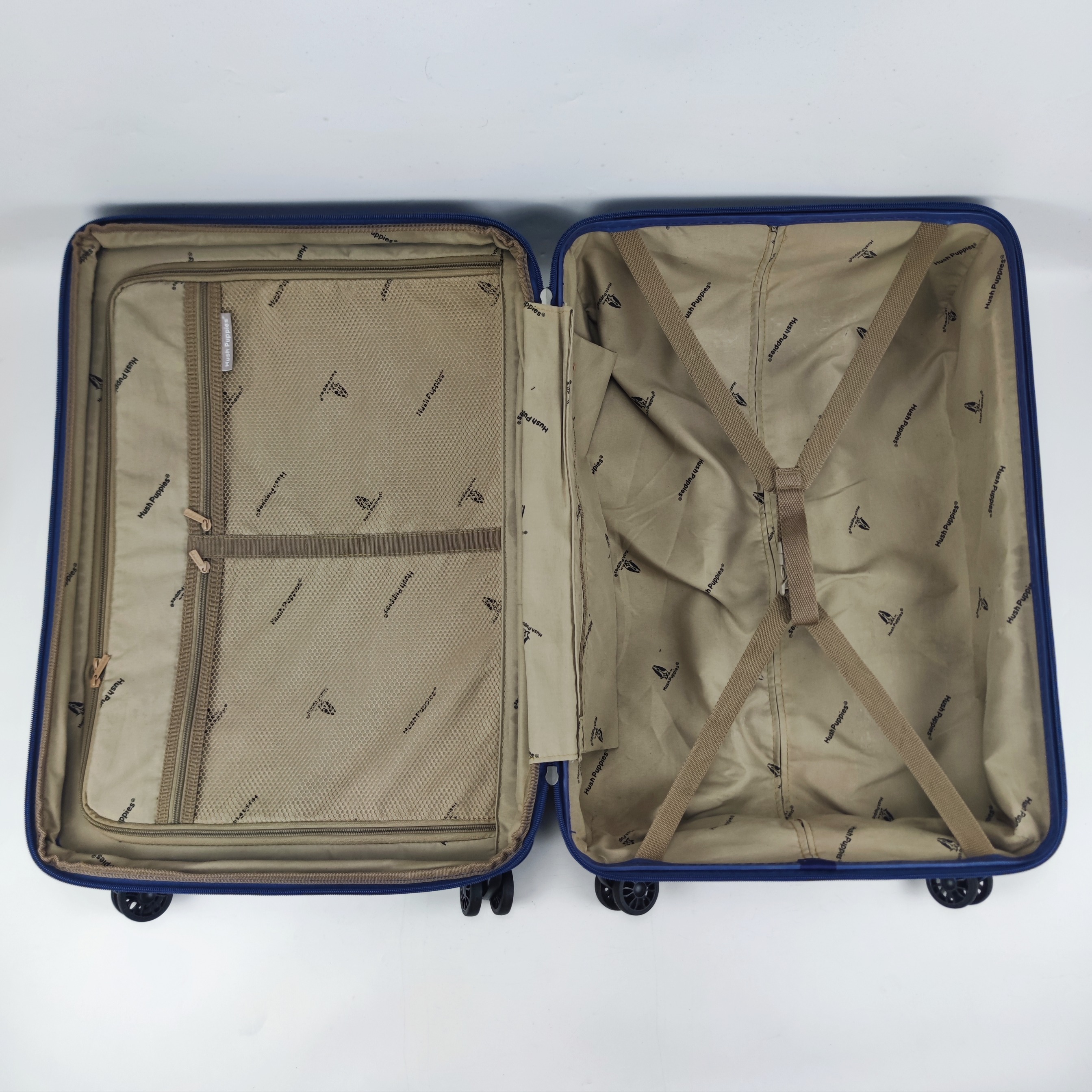 Hush Puppies 4027 Hardcase Luggage 26 Inch Navy ✔️