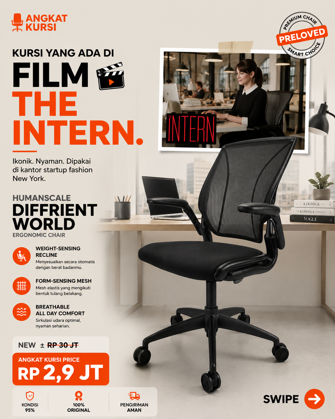 Humanscale Different World Office Chair