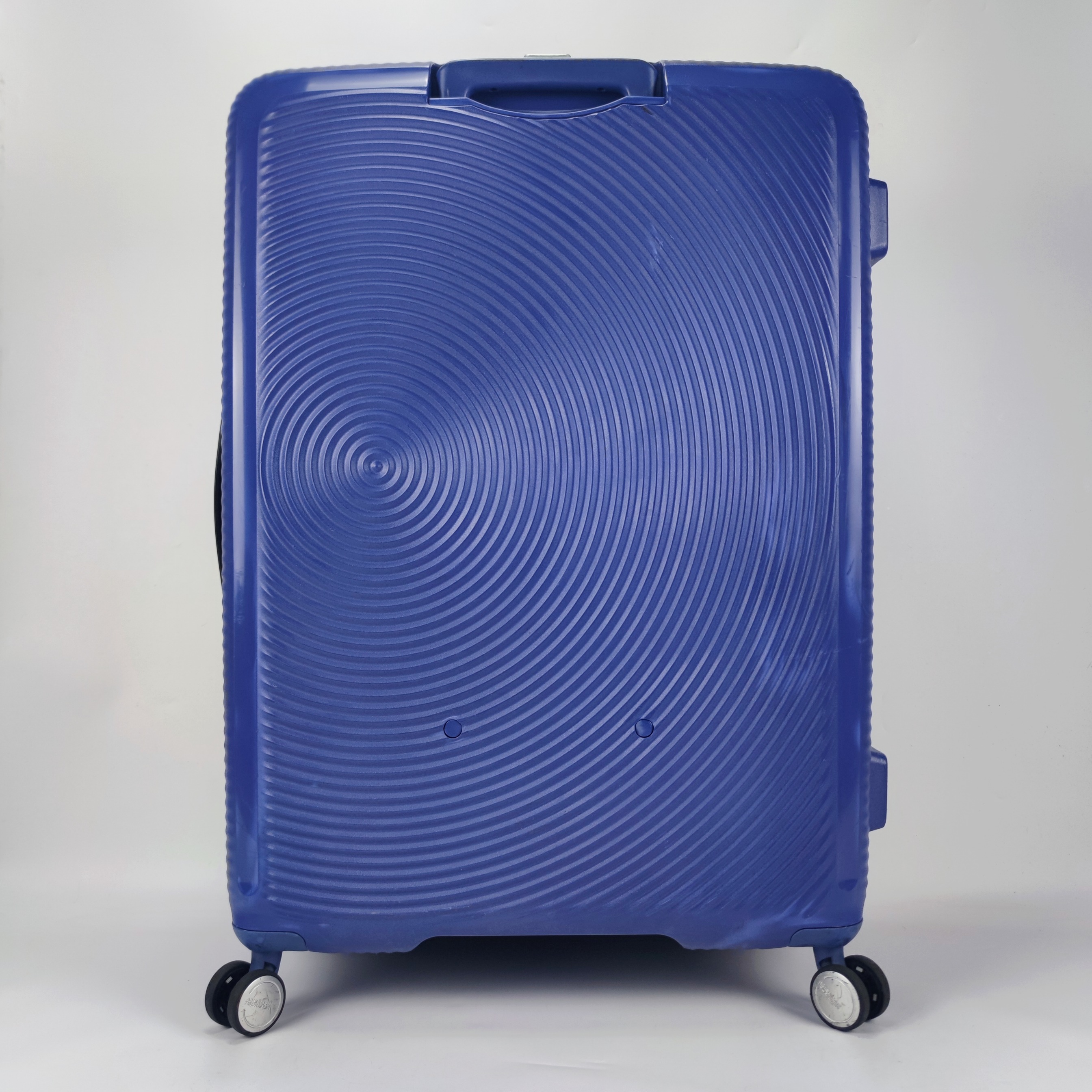 American Tourister Curio Soundbox Spinner Hardcase Luggage 30 Inch Navy 