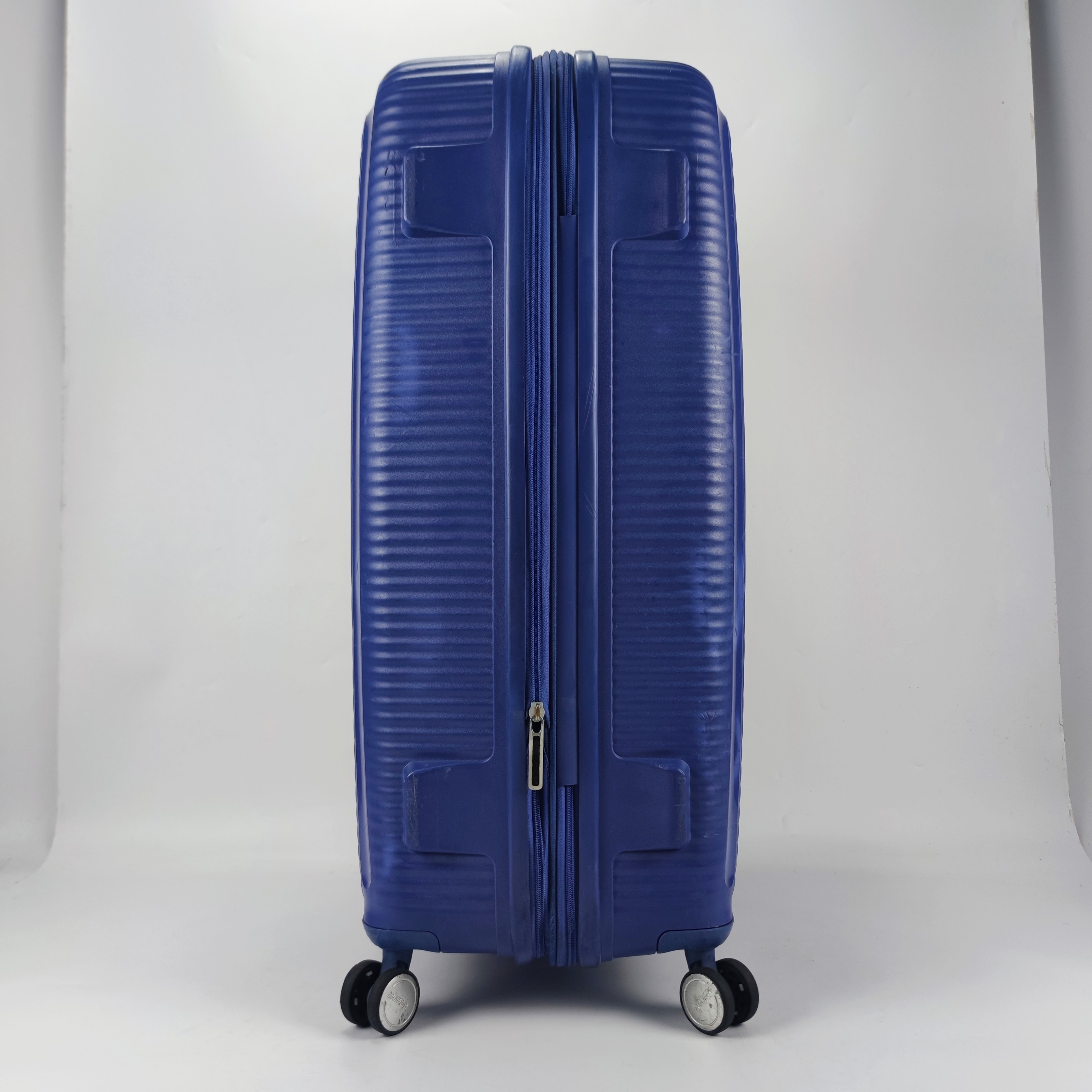 American Tourister Curio Soundbox Spinner Hardcase Luggage 30 Inch Navy 