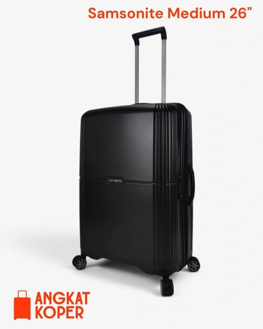 Image of Samsonite Ofreo Spinner Hardcase Luggage 26 Inch Black 