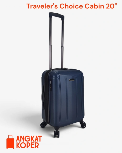 Image of Traveler's Choice Greenfield Hardcase Luggage 20 Inch