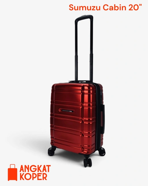 Image of Sumuzu Spinner Hardcase Luggage 20 Inch Red