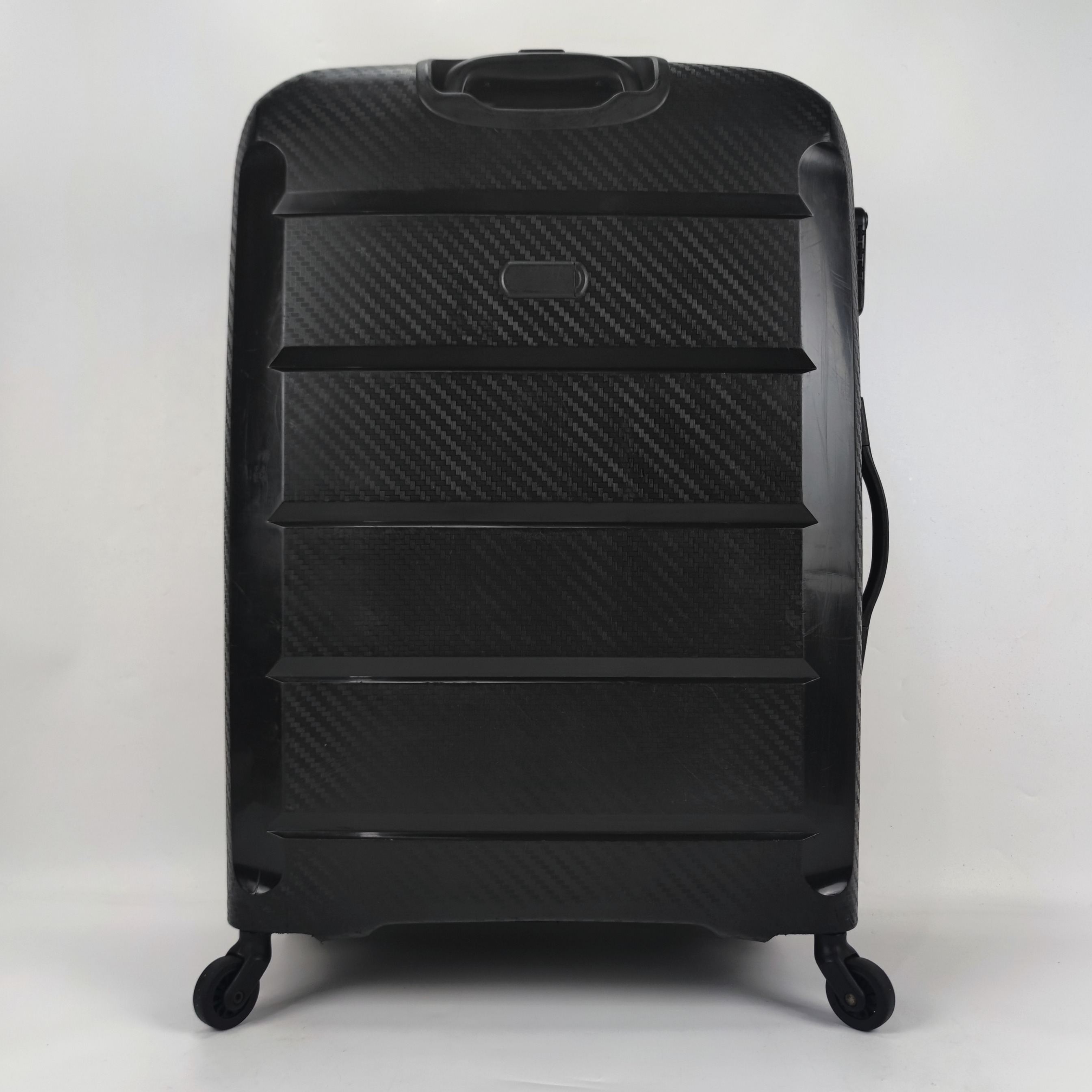 Delsey Binalong Hardcase Luggage 28 Inch Black