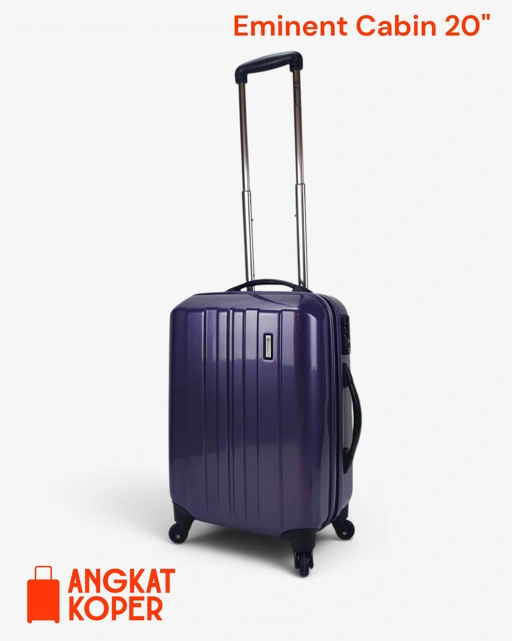 Eminent Lightweight Hardcase Luggage 20 Inch Purple