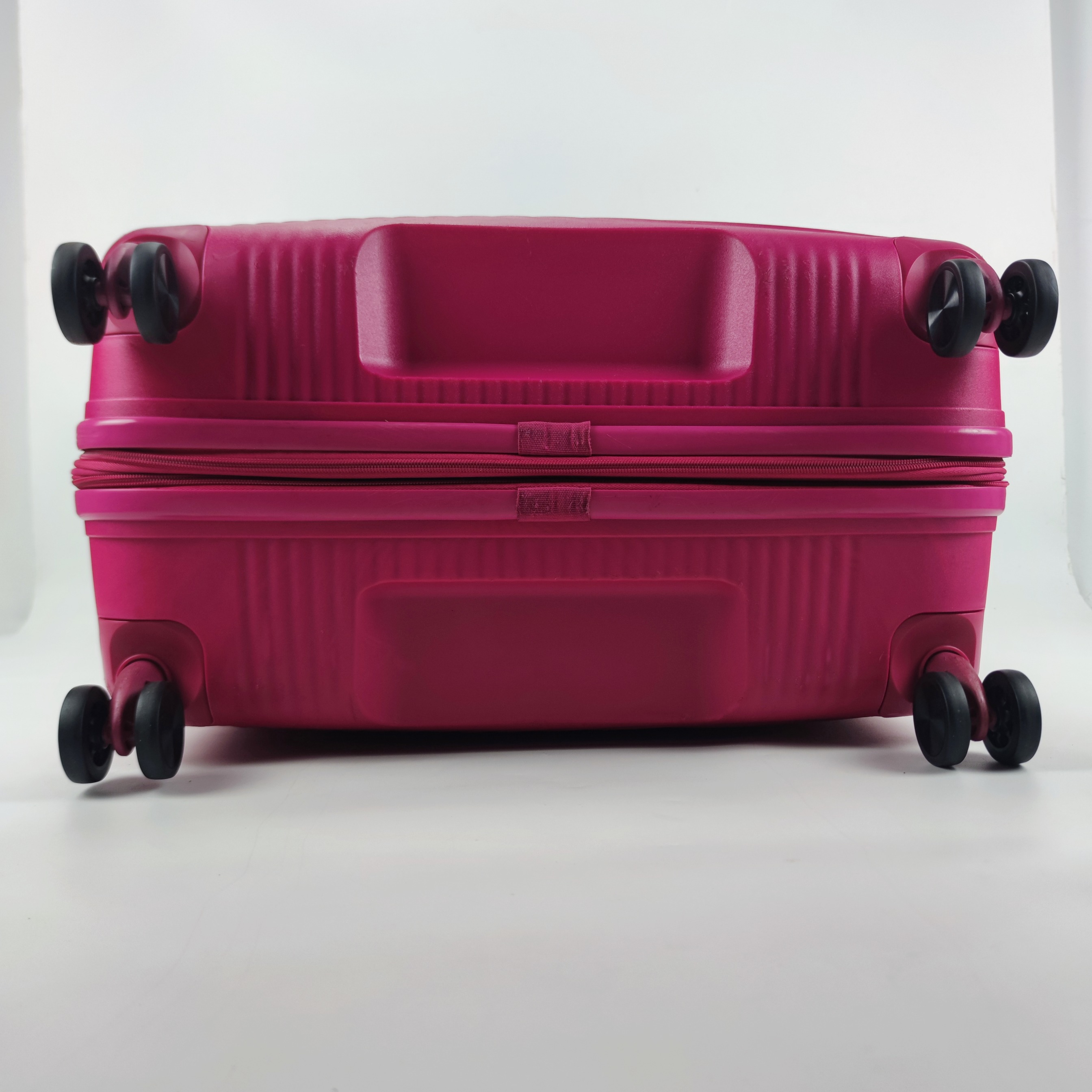 American Tourister Curio Soundbox Spinner Hardcase Luggage 30 Inch Pink 