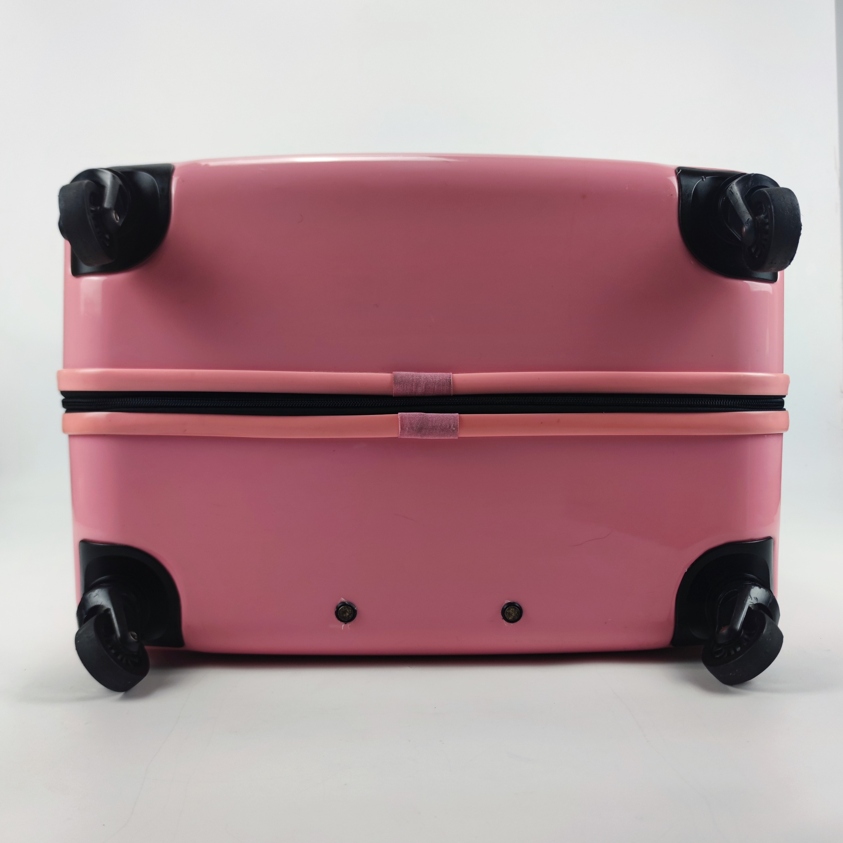 American Tourister Puzzle Cube Spinner Hardcase Luggage 28 Inch Pink