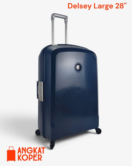 Delsey Belfort Hardcase Luggage 28 Inch Navy